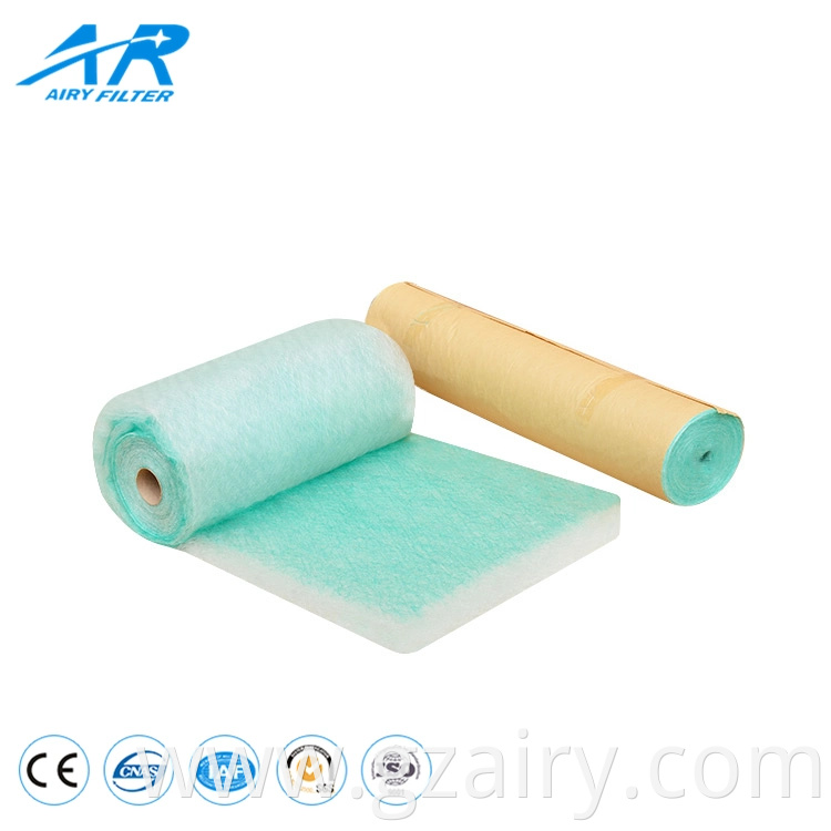 Spray Paint Filter Material / Glassfiber Material Paint Stop Filter / Floor Filter for Painting Factory Spray Paint Shop Filters